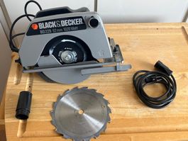 Black & Decker Kreissäge BD229 1020 Watt 62mm gebraucht