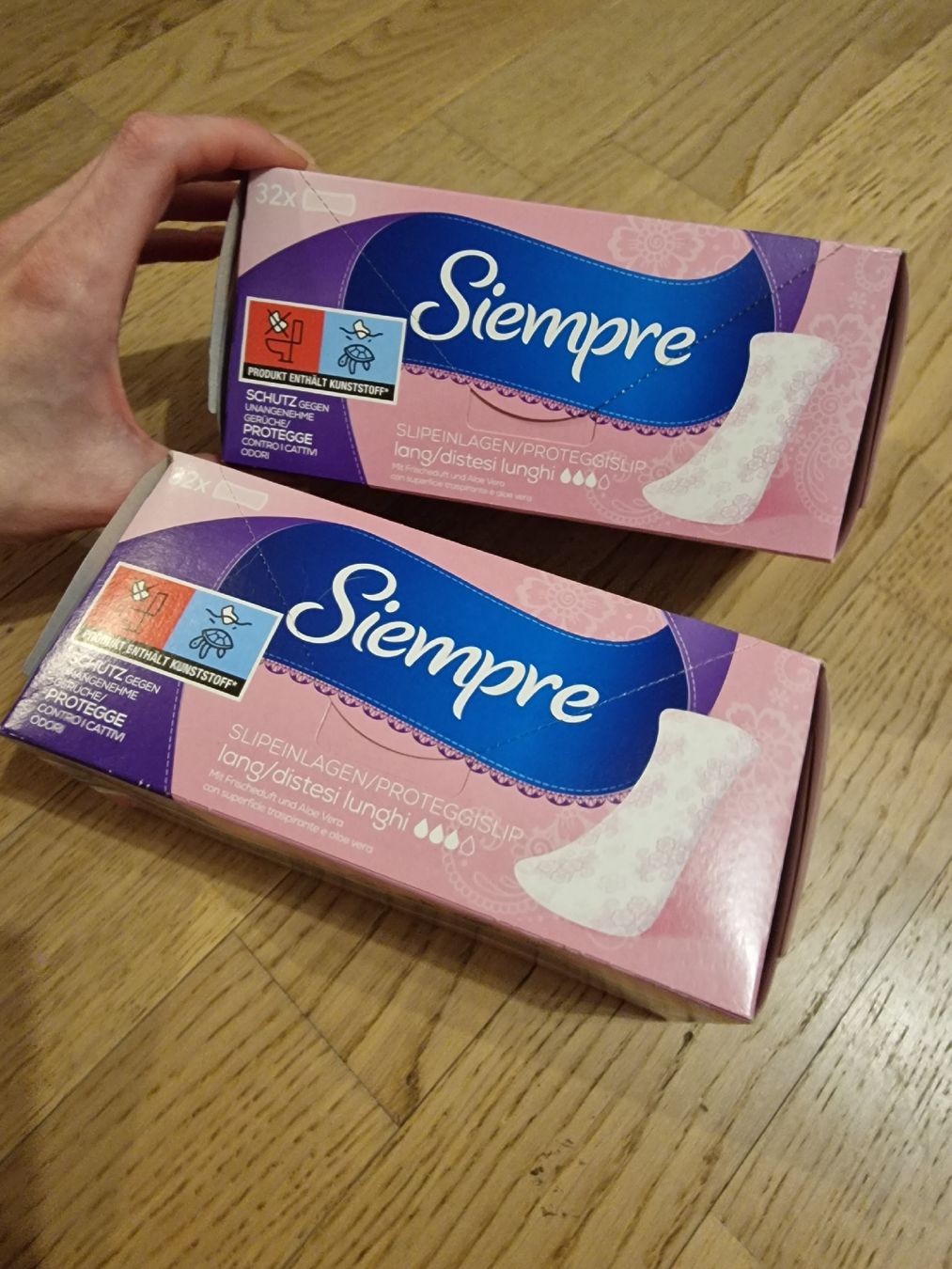 Siempre Slipeinlagen (Nuovo e nell'imballaggio originale) a Arbon per CHF  0.5  con consegna | Acquista su Ricardo