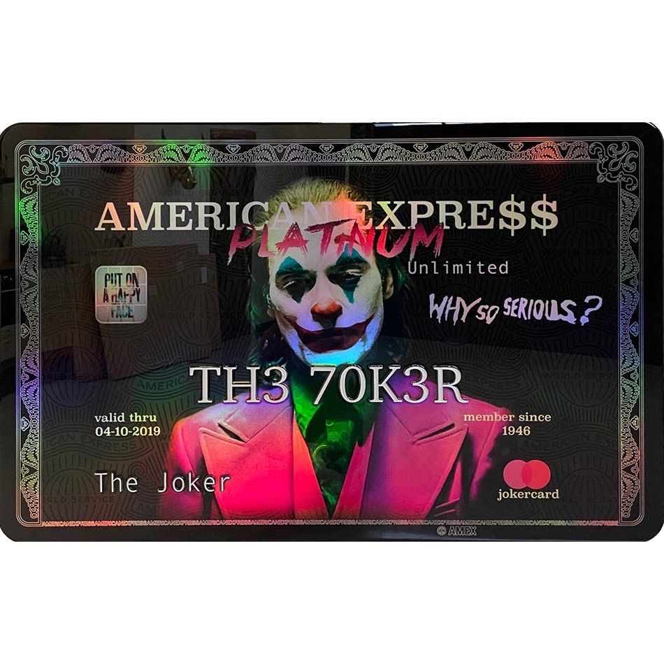 Gemälde: The Joker - Van Apple Art – Neu und originalverpackt aus boudry von jul_sv92