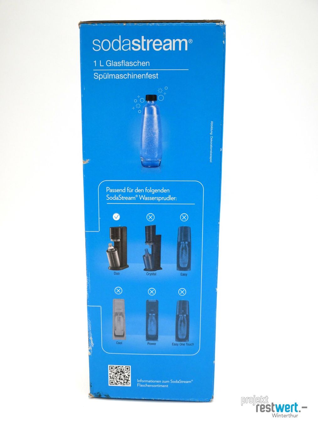 Sodastream Autres articles pour la maison: SODASTREAM - 2x Glasflaschen 1L – D'occasion à Winterthur par Restwert_Winterthur 4