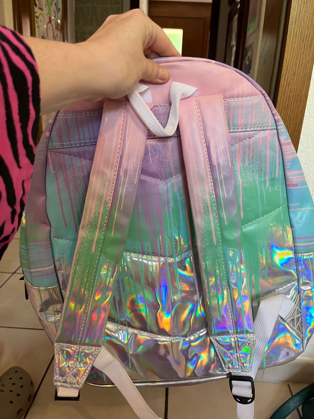 Borse & Zaini: Sac à dos école marque Hype rose violet tbe – Usato da Porrentruy venduto da Madamebovary 1