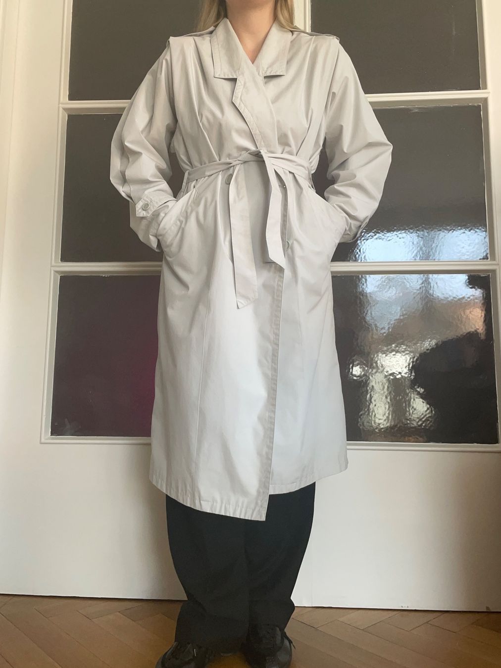 Cappotti: KappAhl Vintage Trenchcoat – Usato da Zürich venduto da daria_m 4