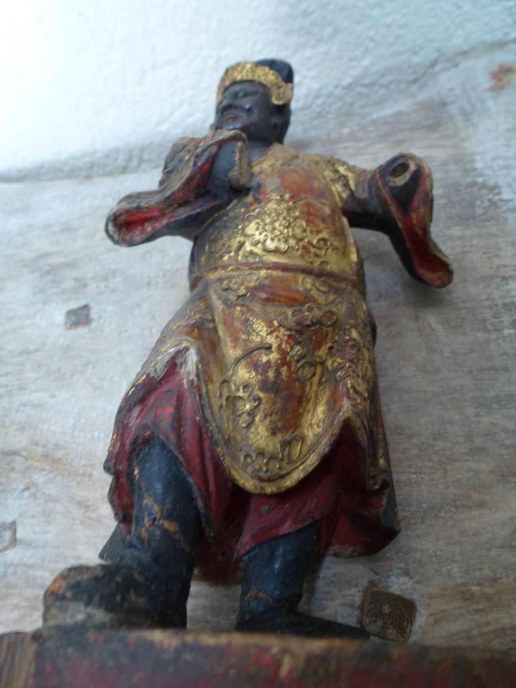 Skulpturen & Statuen: Holzfigur Kaiser China Tänzer Qing – Gebraucht aus Esslingen von eintagammeer 7