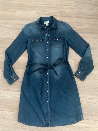 Jeans Kleid von La Redoute Gr. 34 blau