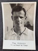 FUSSBALL F.C. LA CHAUX-DE-FONDS MAX HEDINGER 1934