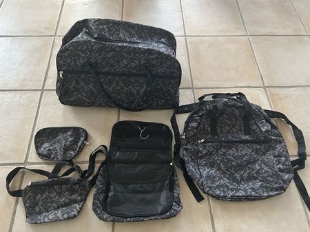 Neues Reisetaschenset 5 tlg. Reise-Set mit Rucksack