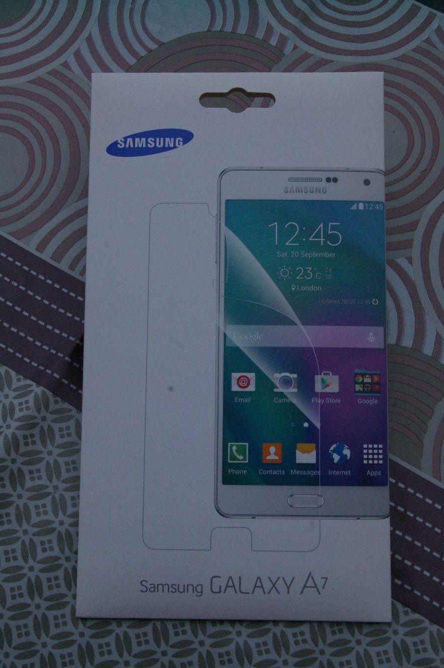 Samsung Tablet PC: SAMSUNG GALAXY A7 Schutzfolien – Nuovo e nell'imballaggio originale da Niederurnen venduto da mowgli_1963