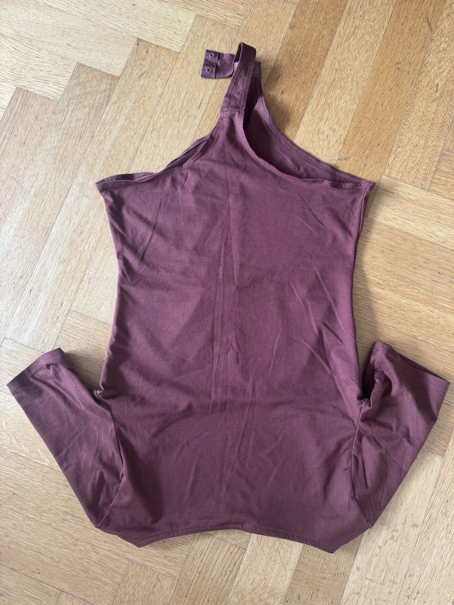 H&M Top: Trendiger Body in Bordeauxrot, Grösse S – Usato da Zürich venduto da Chanelle07 1