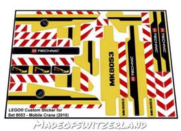 Lego Stickerset für Set 8053