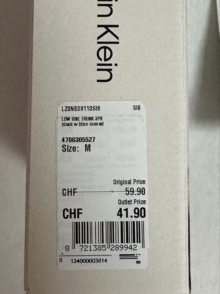 Calvin Klein Unterwäsche: Calvin klein Unterhose G M – Neu und originalverpackt aus Maienfeld von tobeyl2020 4