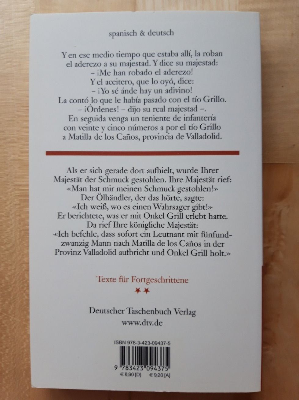 Libri: Buch: Spanische Volksmärchen – Nuovo (secondo la descrizione) da Liebefeld venduto da Fireball85 1