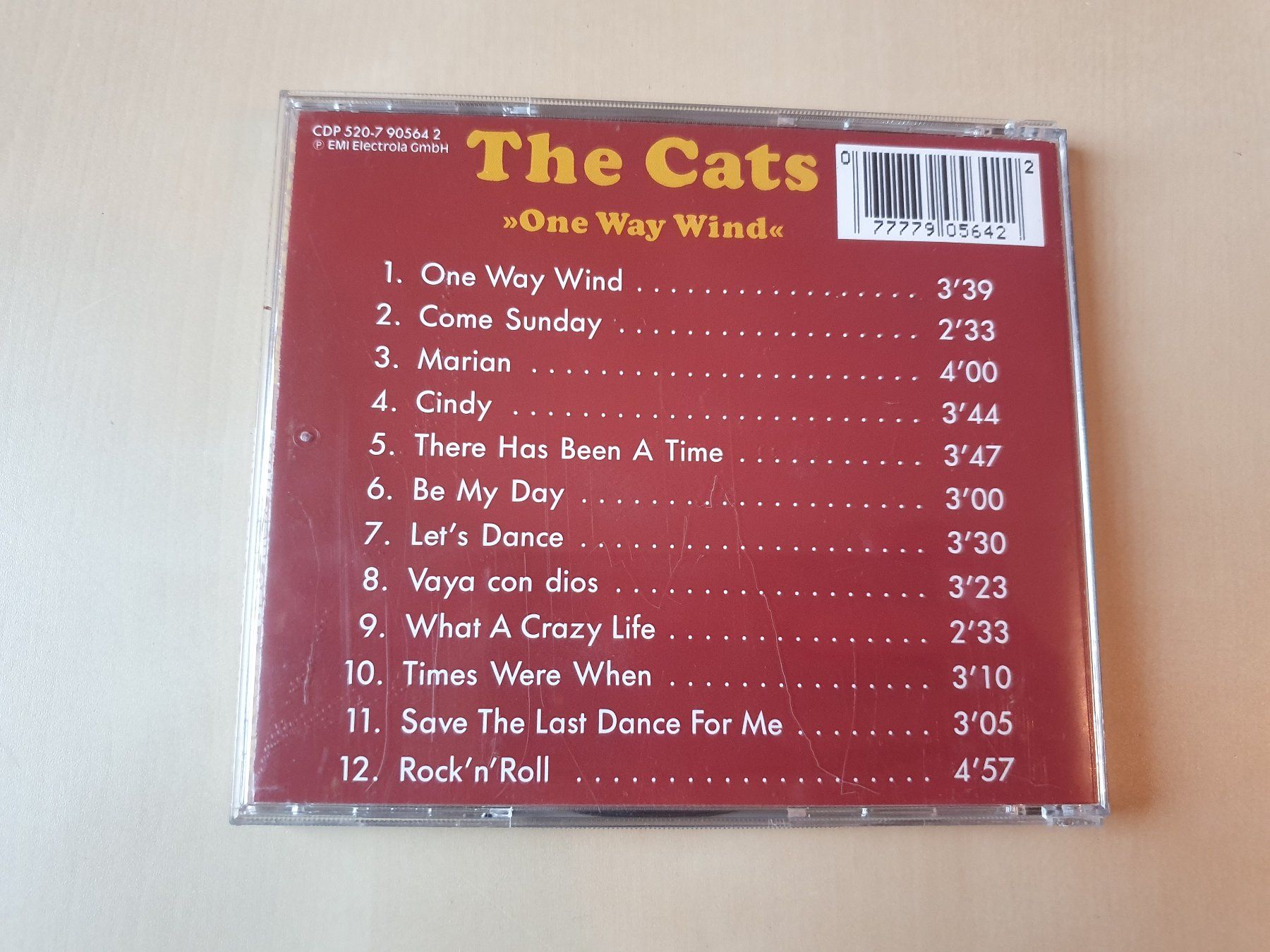 CDs: The Cats One Way Wind – Gebraucht aus Stansstad von collectorsshop 1