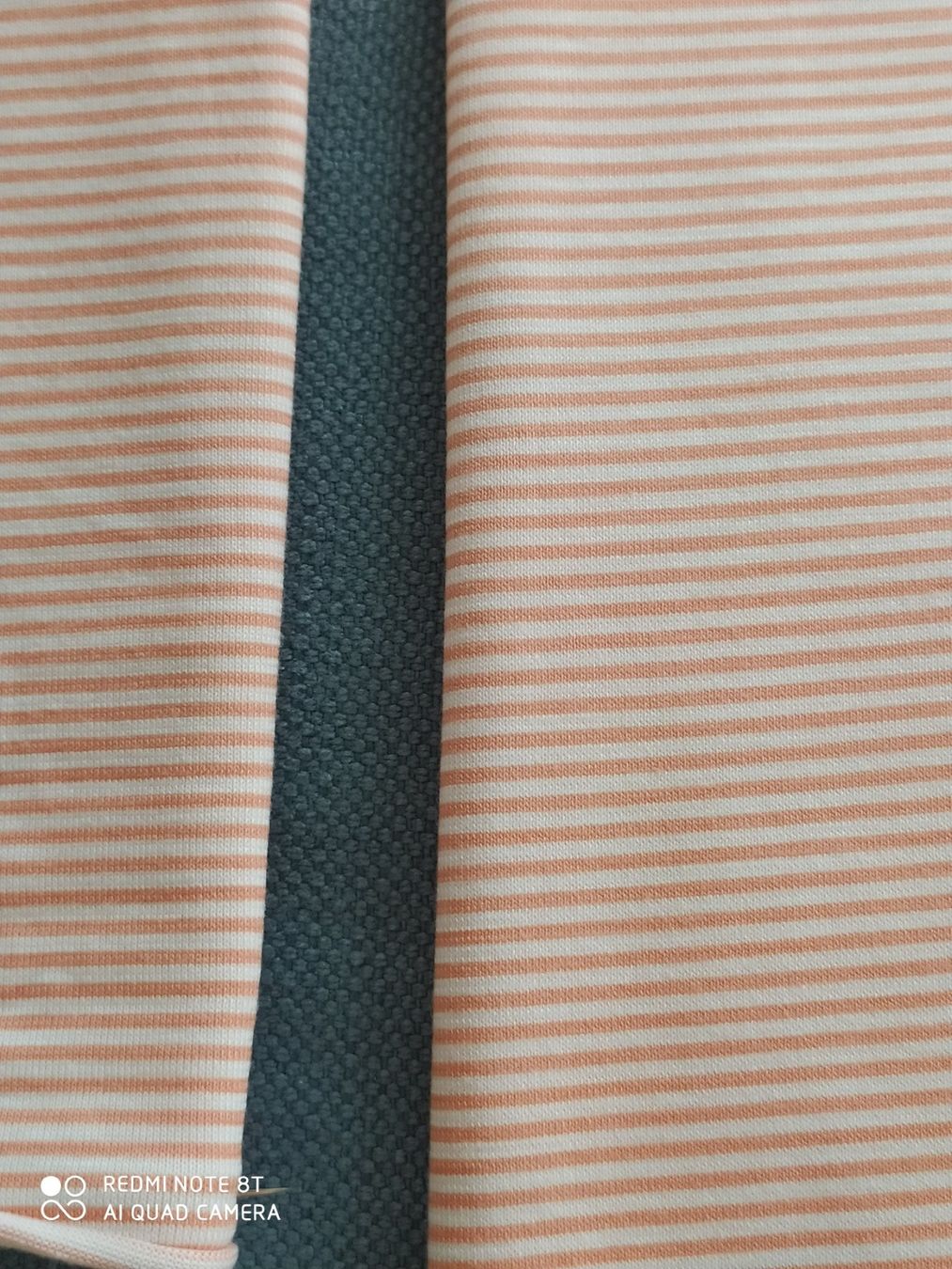 Tessuti: Stoff Jersey Baumwolle orange / weiss gestreift – Nuovo (secondo la descrizione) da Elgg venduto da Flurinal