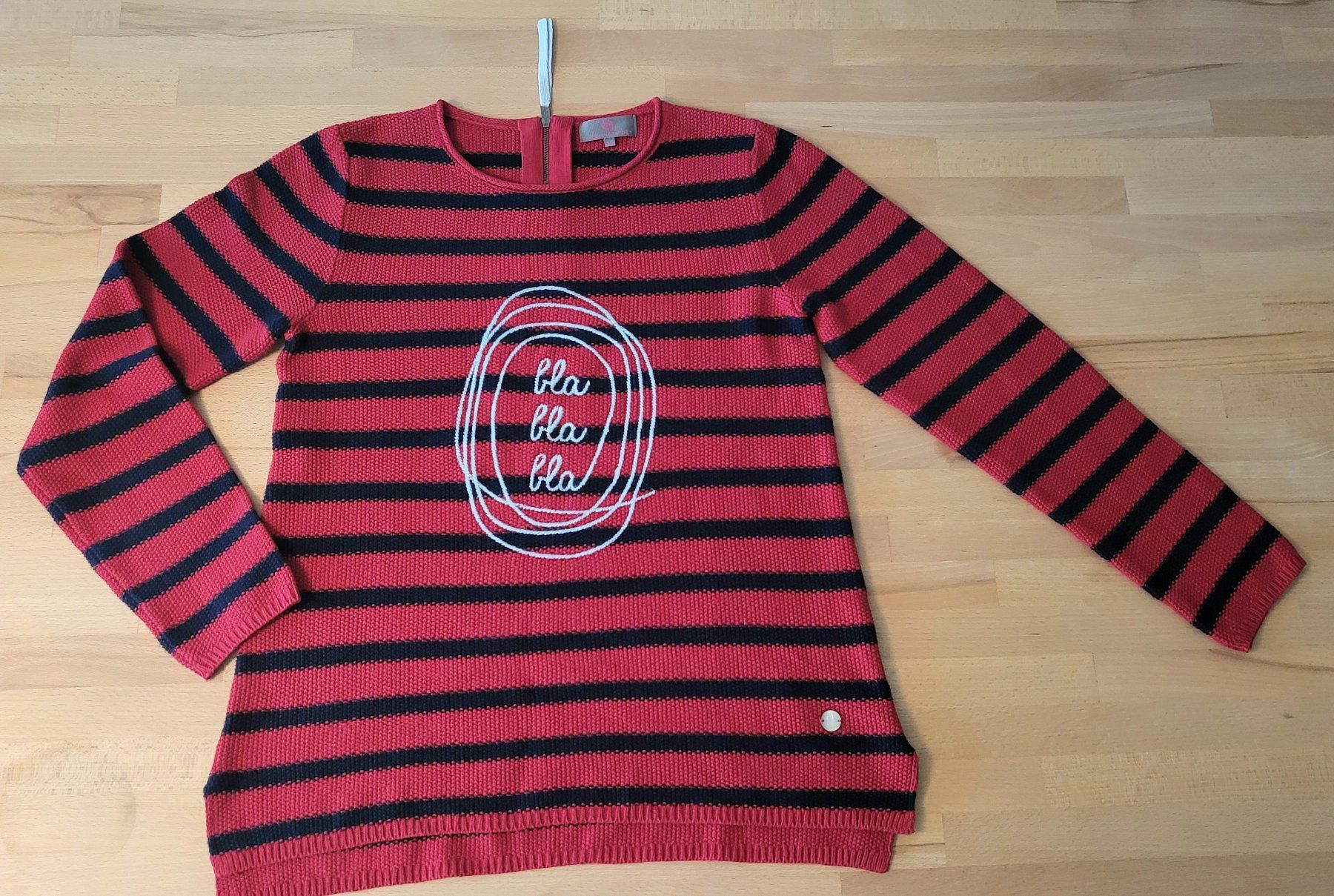 Lieblingsstück Maglioni & Felpe: Lieblingsstück Damen Pullover, Rot/Schwarz Gestreift Gr. 38 – Nuovo (secondo la descrizione) da Baar venduto da deg_d6l5