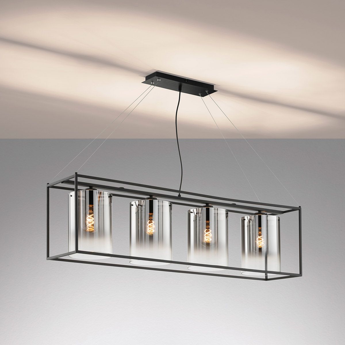 Kronleuchter & Deckenlampen: Pendelleuchte, 4 Spots, 115 cm x 25 cm – Neu (gemäss Beschreibung) aus Kreuzlingen von Smart-Light 1