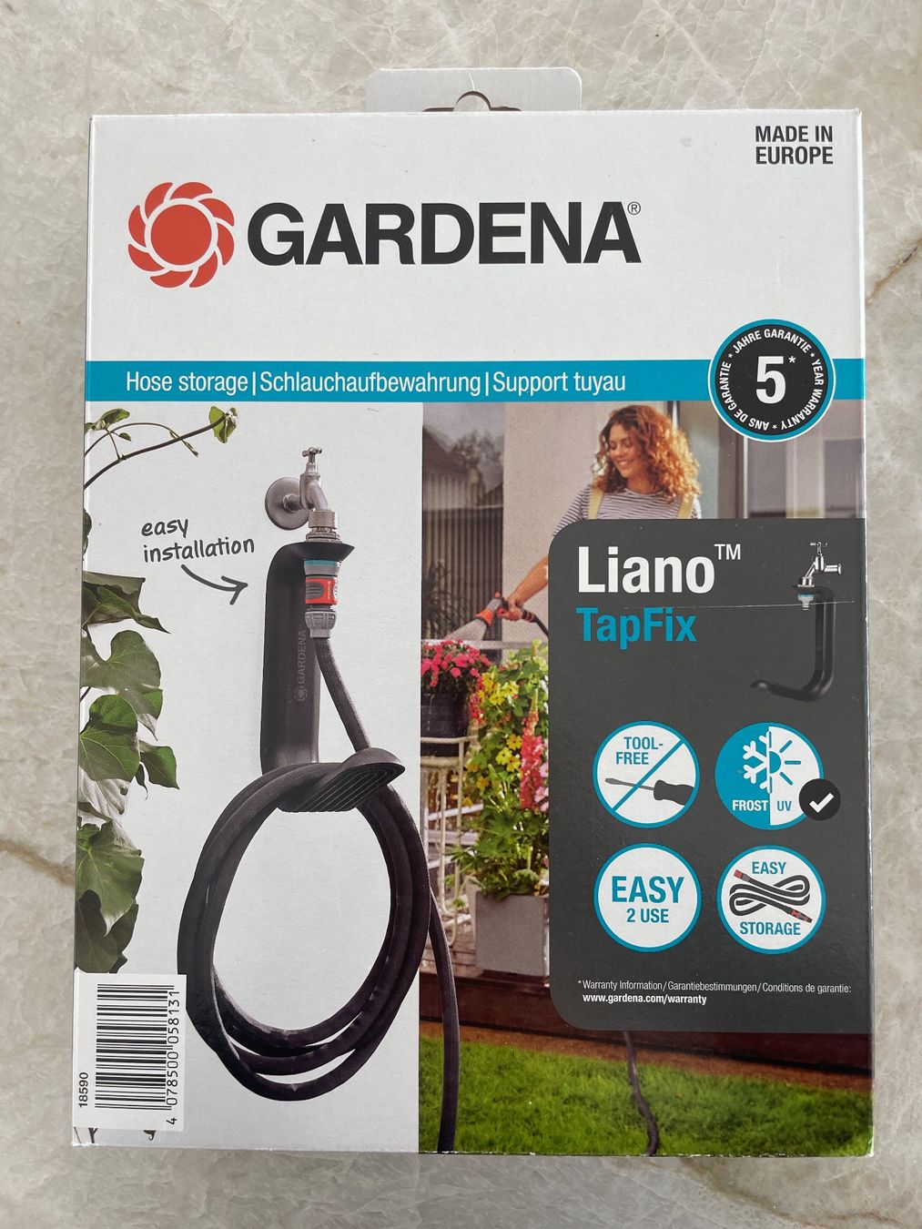 Gardena Altro Materiale elettrico: Gardena Schlauchhalterung Neu – Nuovo e nell'imballaggio originale da Birmensdorf ZH venduto da son_fm8b