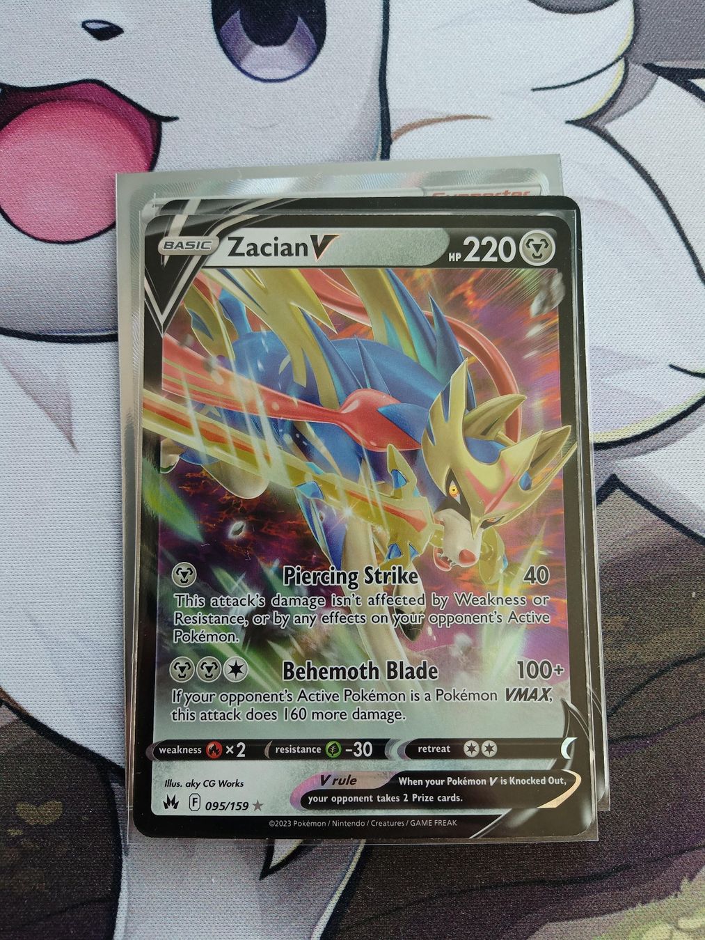 Pokémon Cartes à collectionner: Zacian V – D'occasion à Altstätten SG par GGsGameshop