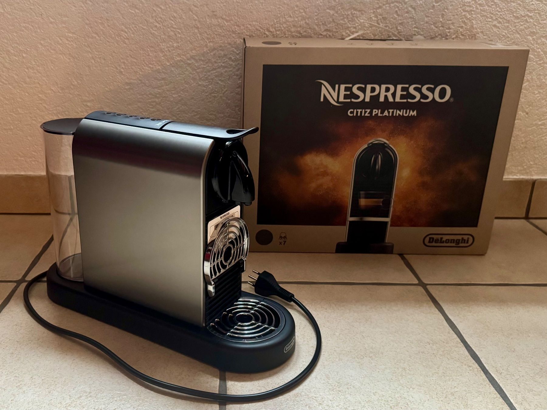 Nespresso Macchine per caffè & Macchine per espresso: Machine à café Nespresso Citiz Platinum DeLonghi – Nuovo e nell'imballaggio originale da Cressier FR venduto da arnoos 2