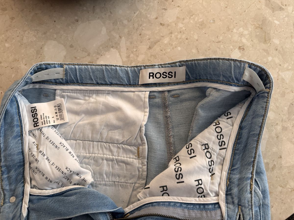 Jeans: ROSSI Noa Crop Jeans hellblau Grösse S – Nuovo (secondo la descrizione) da Luzern venduto da maarteii 4