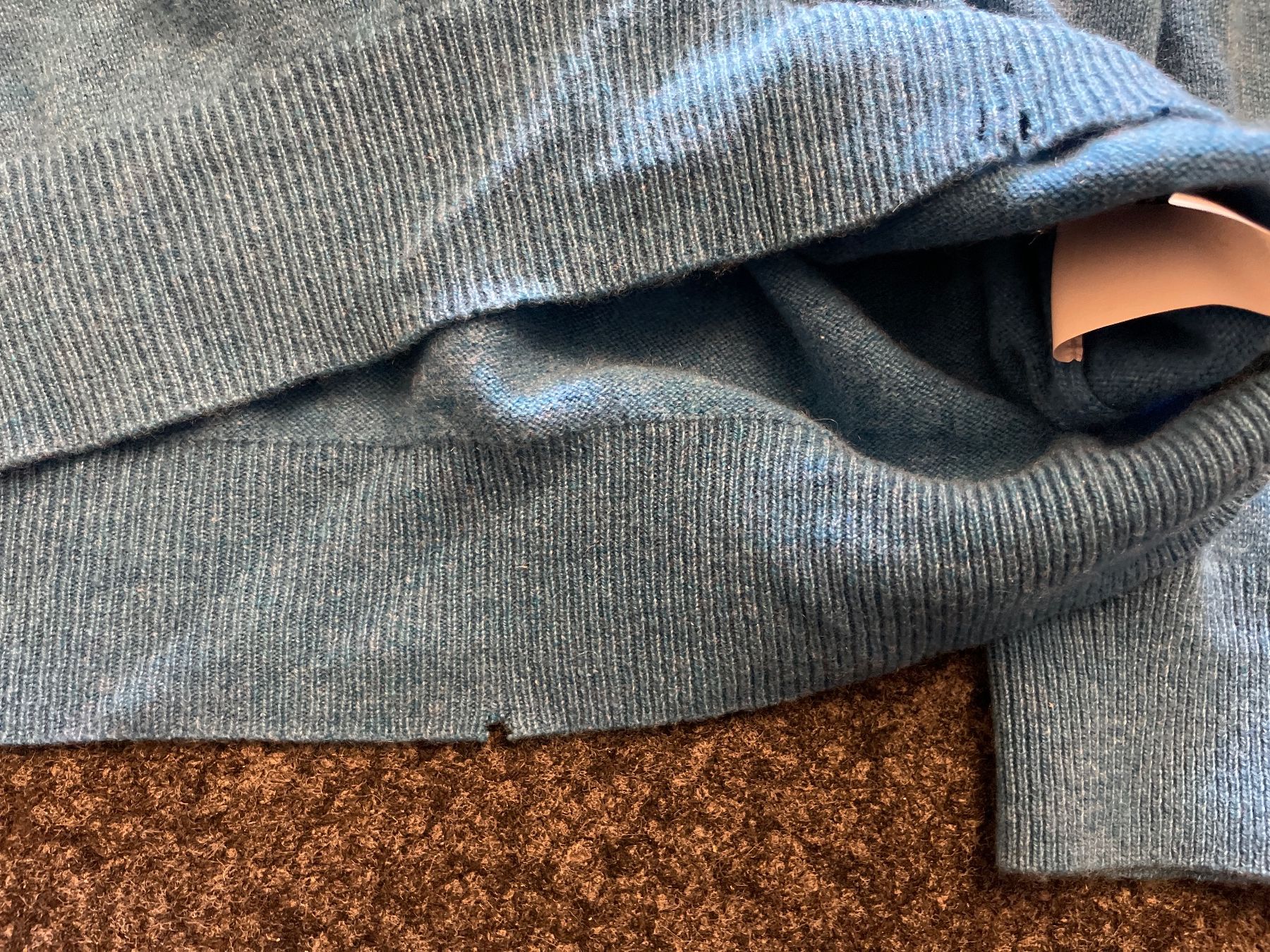 Maddison Maglioni & Felpe: Maddison 100% Cashmere Pullover, Hellblau, Grösse S – Usato da Thun venduto da BanjoDan 5