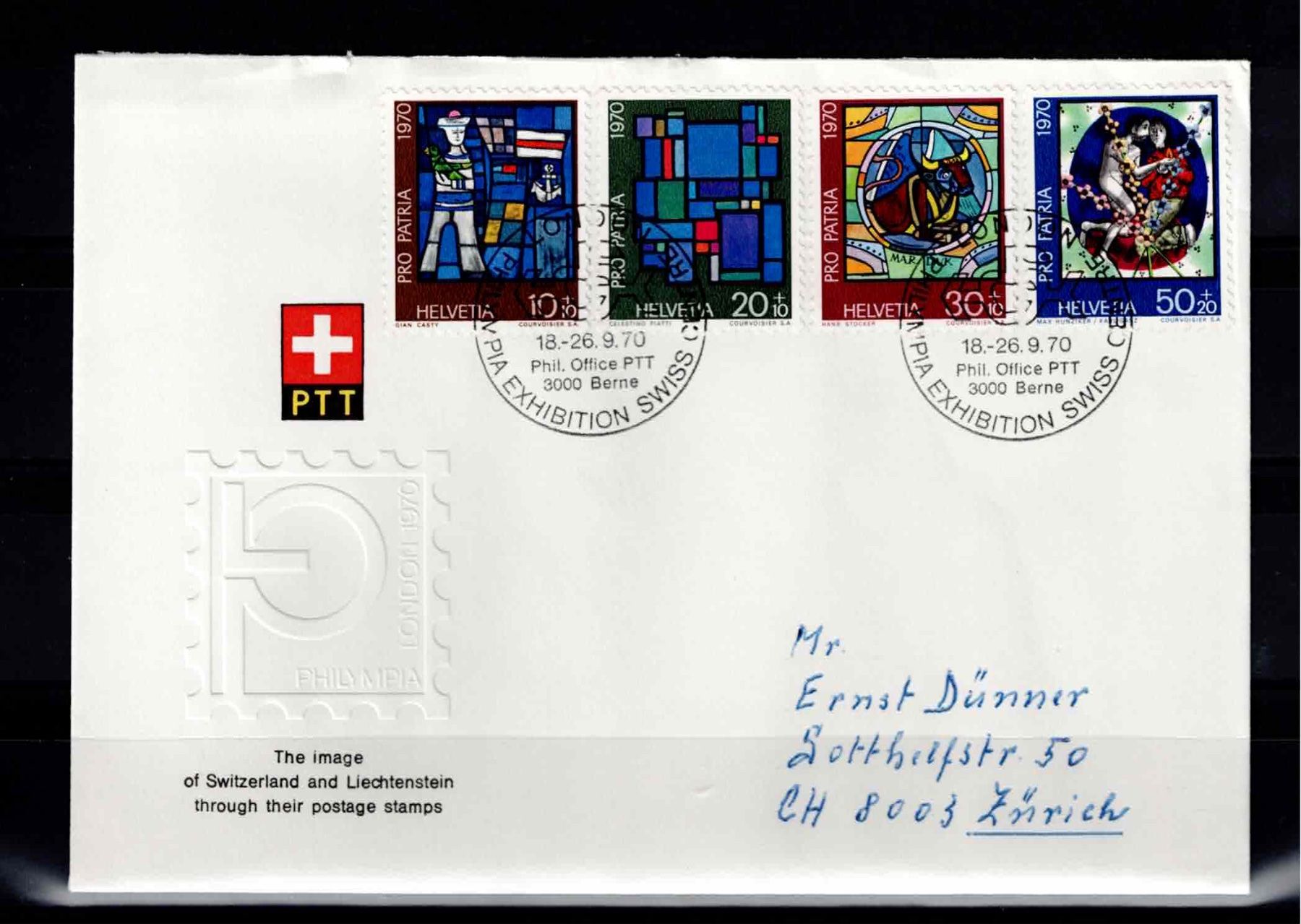 Tutti i francobolli: CH FDC Pro Patria Satz 1970 – Usato da Koblenz venduto da Markenhimmel