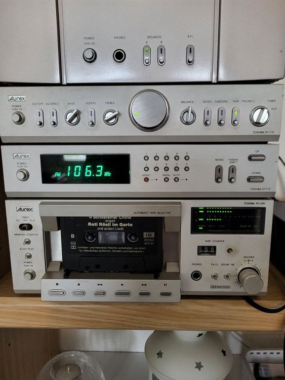 Stereoanlage: Toshiba Aurex Micro Component System 15 (Gebraucht) in ...