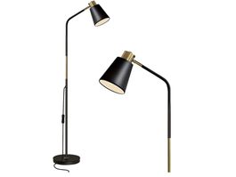 Stehlampe LED klassisch, Stehleuchte höhenverstellbar, E27