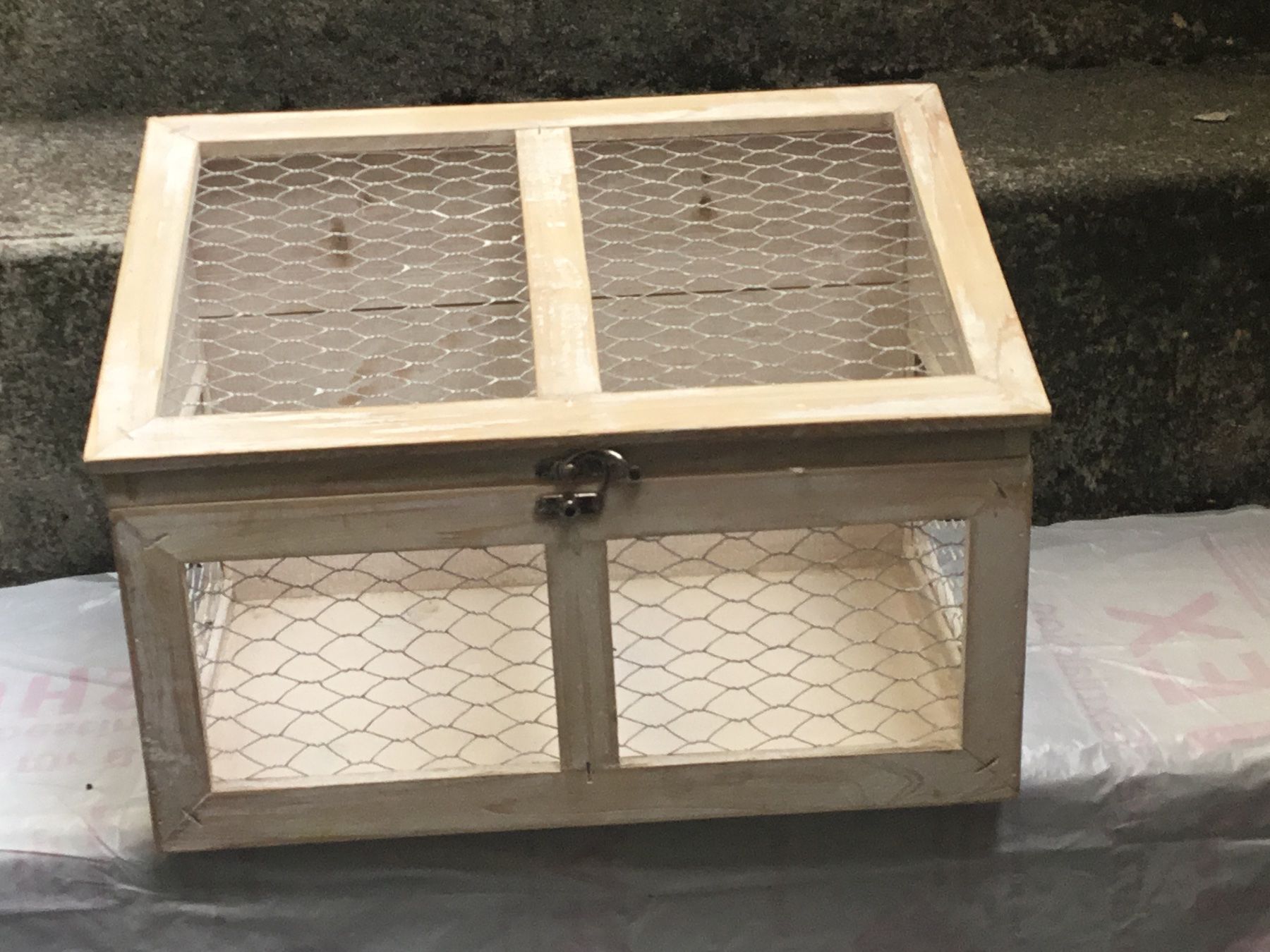 Articoli in legno: Gitterkiste Shabby Chic  Dekoration – Usato da Bolligen venduto da Tarahumara