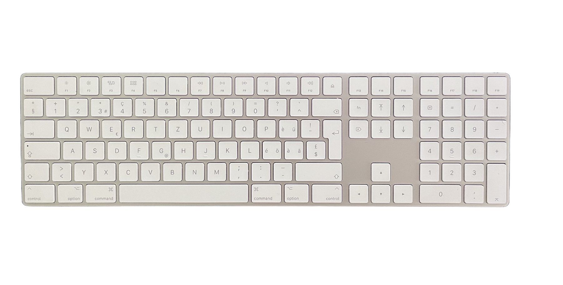Claviers: Clavier suisse APPLE / Schweizer Tastatur / Magic Keyboard – D'occasion à Morges par tresorio 1