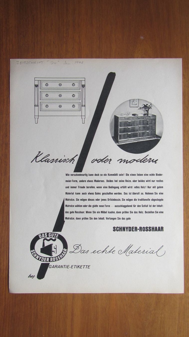 Zeitschriften & Magazine: Zeitschriften-Werbung "Elizabeth Arden" 1948 – Gebraucht aus Rafz von stg101 1