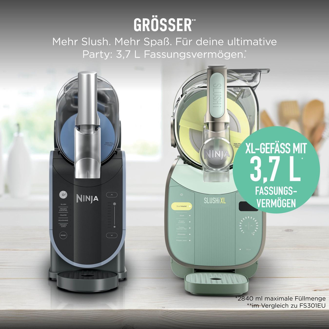 Elettrodomestici da cucina: Ninja FS601CHGN Slushi XL – Nuovo e nell'imballaggio originale da Thörigen venduto da Dogtronic.shop 3
