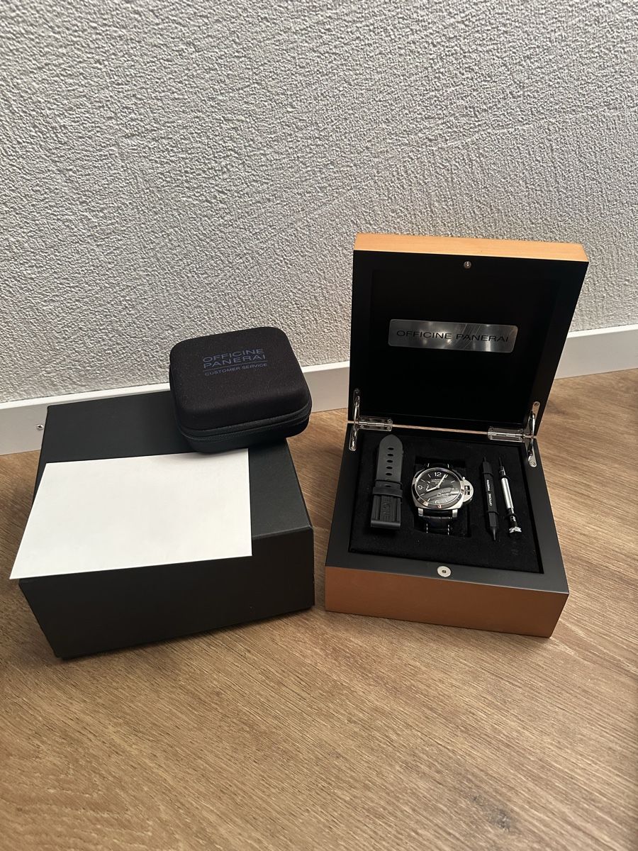 Panerai Uhren: Panerai Luminor GMT, Top Zustand, Full Set – Neu (gemäss Beschreibung) aus Zürich von yvonne.knoblauch