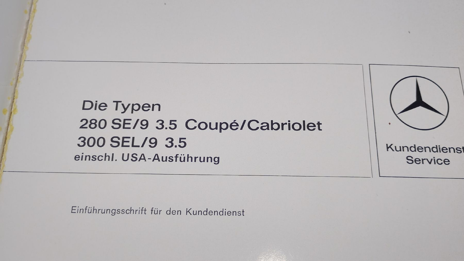 Bücher: Mercedes 3.5 M116 Einführschrift D-Jetronic – Gebraucht aus Zürich von hec_j689 1
