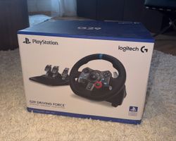 Logitech G29 Driving Force Lenkrad + Pedale – PS5 / PS4 / PC
