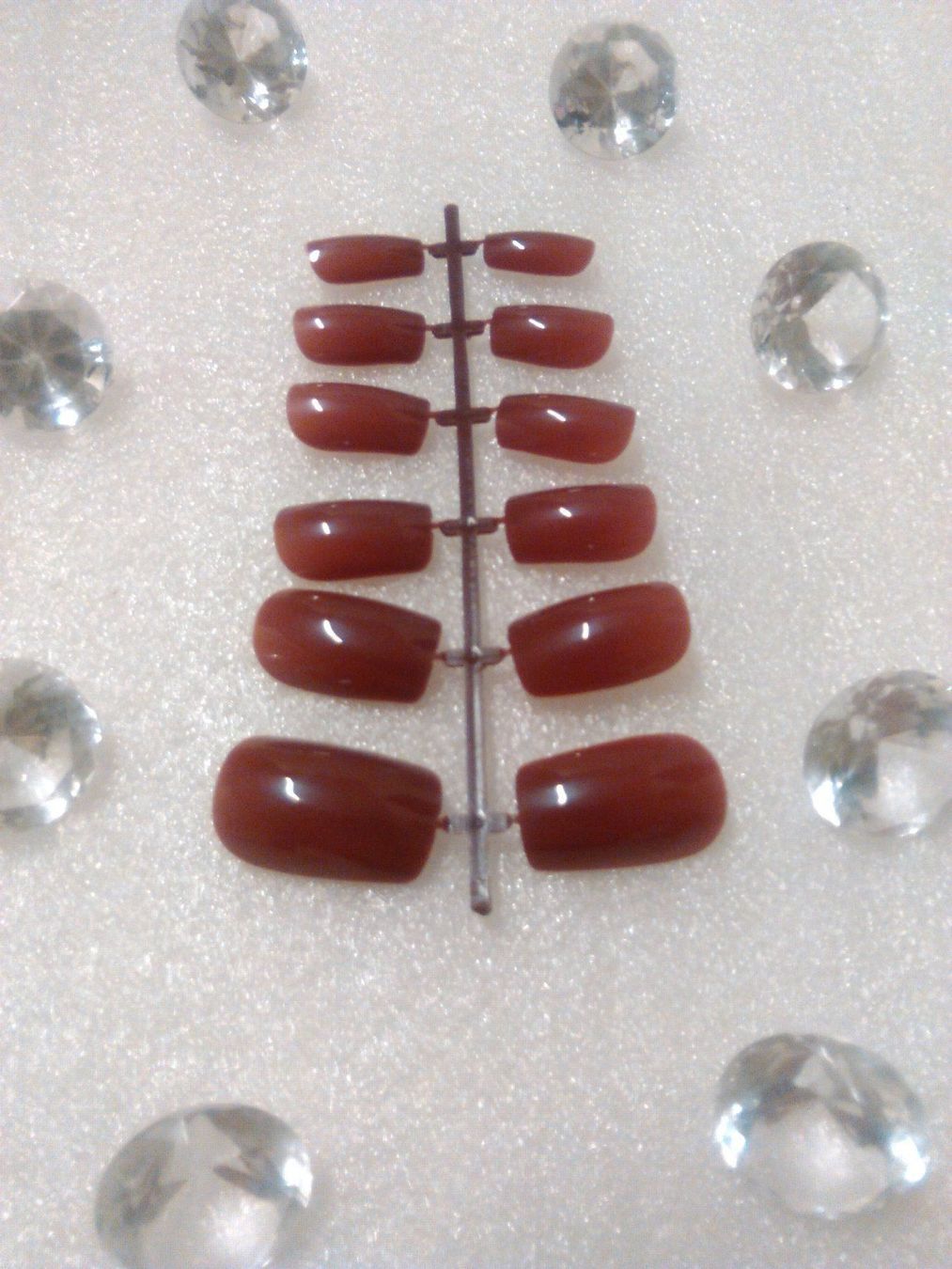Künstliche Fingernägel: KÜNSTLICH FINGERNÄGEL,,,,;braun FARBE – Neu (gemäss Beschreibung) aus Basel von bijoutrie_4 2