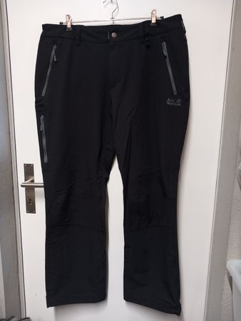 Jack Wolfskin Herren Outdoor Hose Schwarz, Gr.58