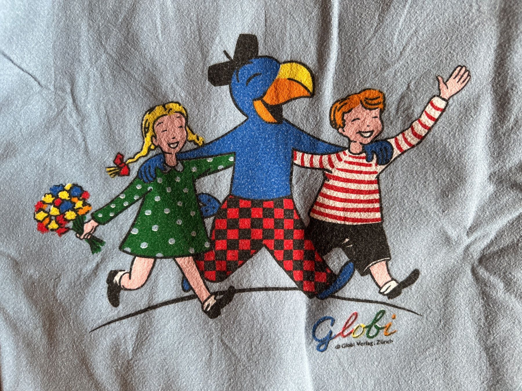 Biancheria da letto: Kinder Bettbezug Globi – Usato da Grüningen venduto da lovinho 2