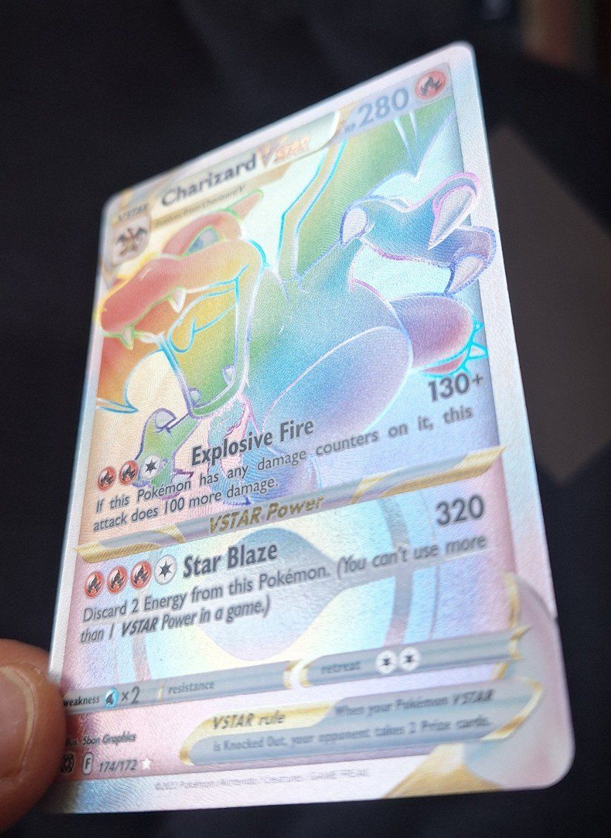 Pokémon Sammelbilder & Trading cards: Charizard VSTAR #174 Pokemon Brilliant Stars – Gebraucht aus Sugiez von eLCangri90 2