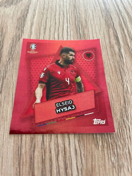 Topps Euro EM 2024 / Elseid Hysaj / ALB SP / RARE SELTEN (Neu (gemäss ...