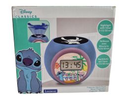 LEXIBOOK Disney Projektor-Wecker Stitch