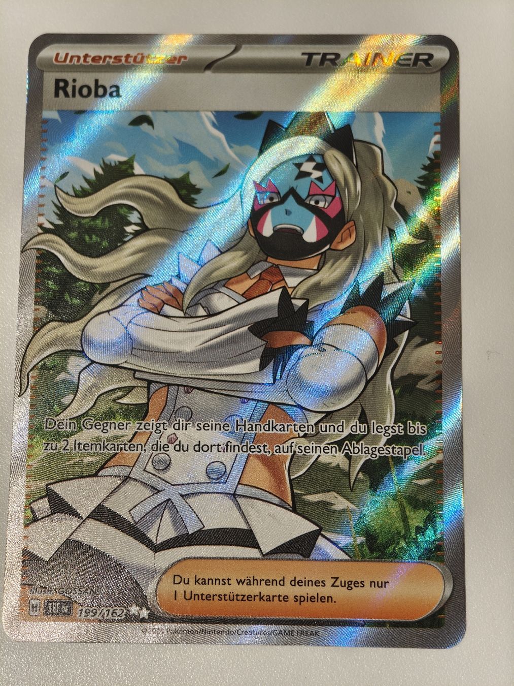 Pokémon Carte collezionabili: Rioba 199/162 EN – Nuovo (secondo la descrizione) da Therwil venduto da Cordachu_Trade