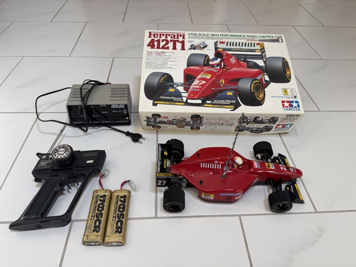 Tamiya RC Kits de montage: Tamiya Ferrari 412 T1 – Défectueux à Berikon par Dr_Oes