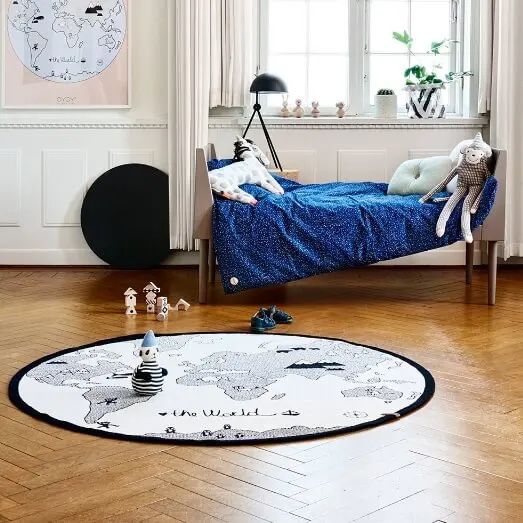 Tappeti: Kinderzimmer Teppich die Welt – Usato da Buchs ZH venduto da hipsternut 2