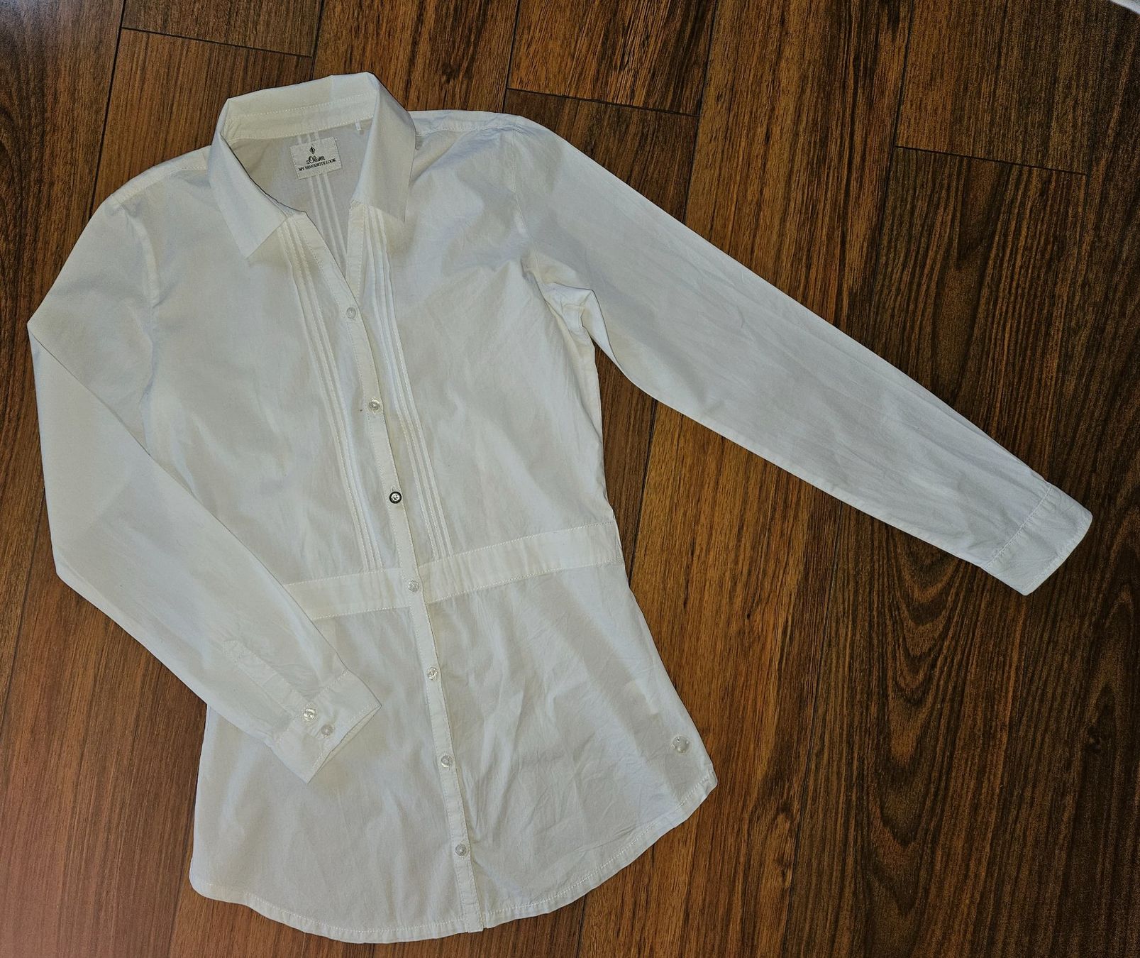 S.Oliver Camicette, T-shirt & Top: Lange, festliche Bluse **S. Oliver** Gr. 164 / 170 – Usato da Buchrain venduto da regenblume3