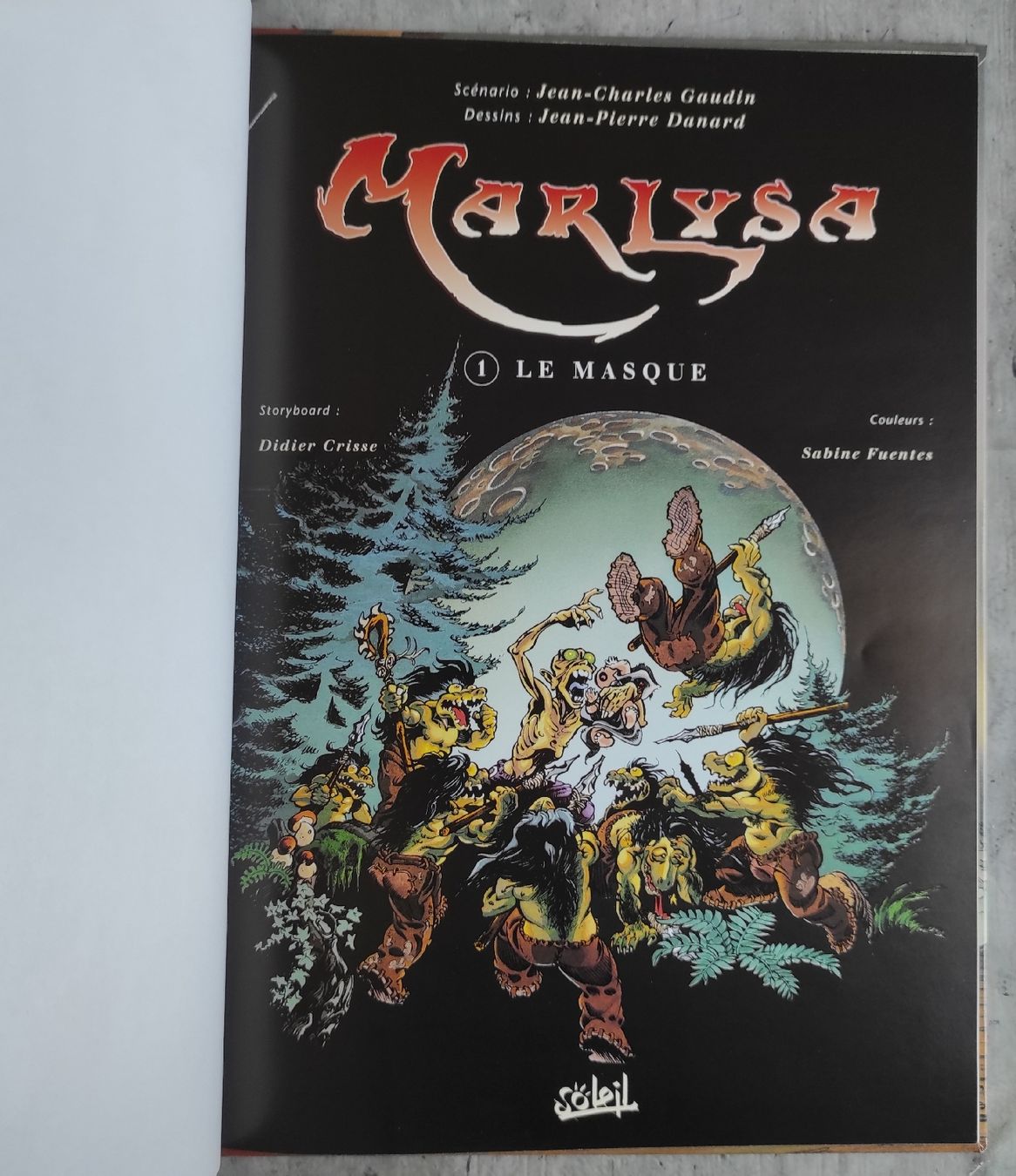 Fumetti: MARLYSA 1. Le Masque (EO cotée) – Usato da Biel/Bienne venduto da pijama 3