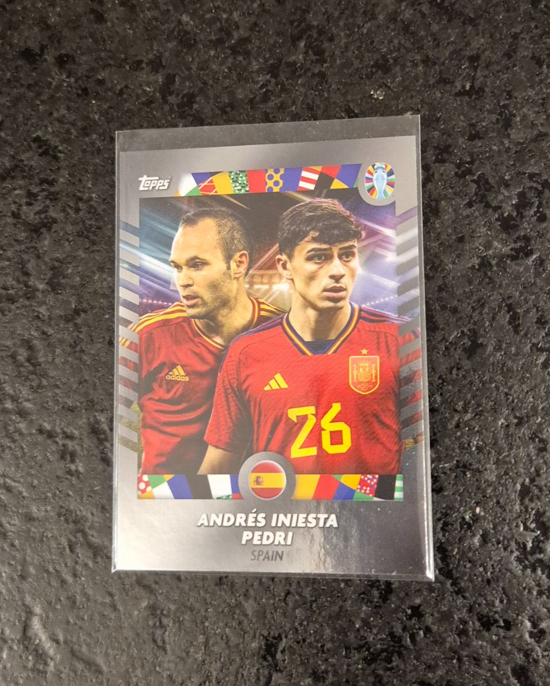 Topps Carte collezionabili: Iniesta & Pedri - Spanien - Topps – Nuovo (secondo la descrizione) da Burg AG venduto da Danoe
