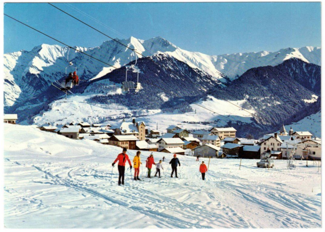 Cartoline postali: Villa - Sessellift – Usato da Binningen venduto da Mountainrider