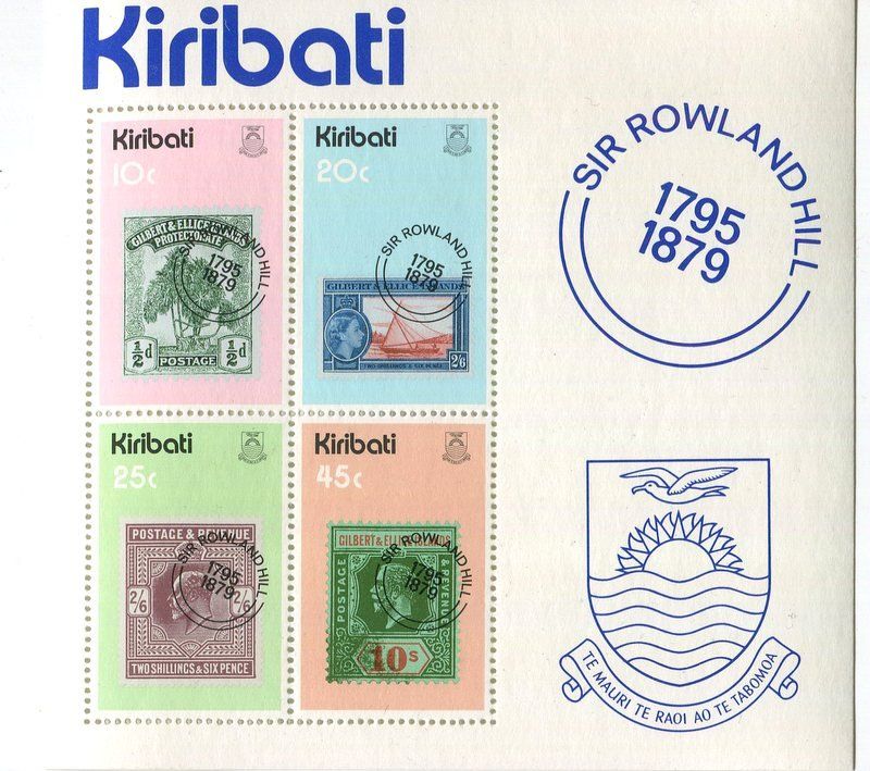 Prophila Collection Kiribati Briefmarken — 10 Verschiedene Marken, Für Sammler