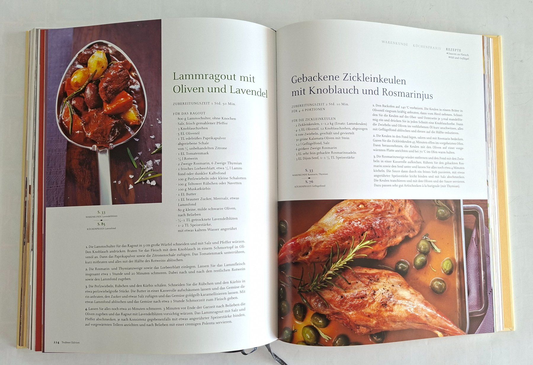 Libri: Das grosse Buch der Saucen von Teubner, Kochbuch – Usato da Opfikon venduto da Diversamente 8