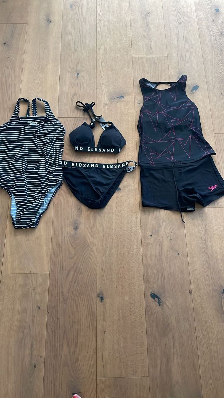 Costumi da bagno & Bikini: 3x Mädchen Badeanzug: Speedo / Bikini ELBSAND , Grösse 36 – Usato da Wettswil venduto da Venice3